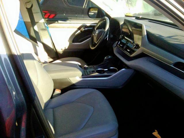 Photo 5 from auction – 2021 TOYOTA HIGHLANDER with VIN 5TDFZRBH9MS072339