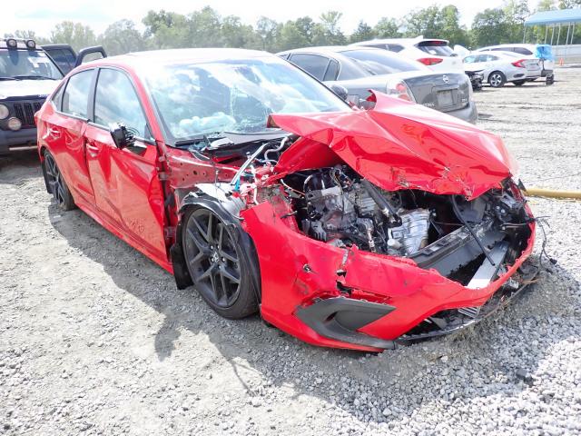 HONDA CIVIC SI 2022 with VIN 2HGFE1E51NH472525 - Photo from auction