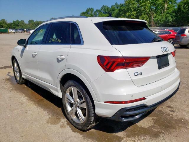 Photo 3 from auction – 2019 AUDI Q3 PREMIUM with VIN WA1DECF32K1086294