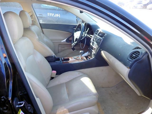 Photo 5 from auction – 2007 LEXUS IS 250 with VIN JTHBK262672057677