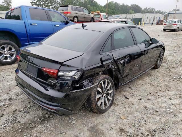 Photo 4 from auction – 2022 AUDI A4 PREMIUM with VIN WAUBBAF46NA036339