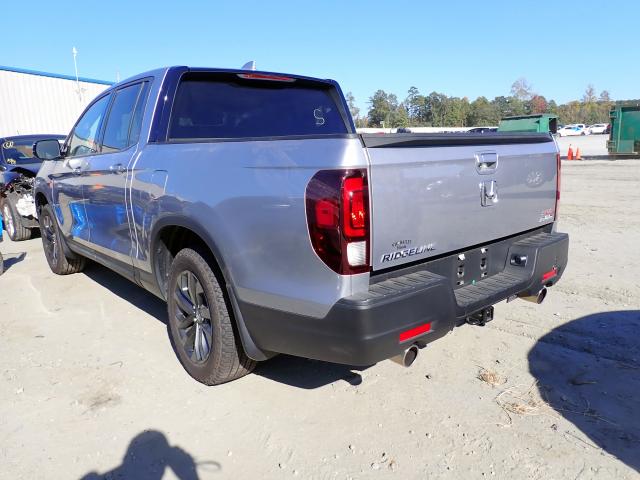 Photo 3 from auction – 2021 HONDA RIDGELINE with VIN 5FPYK3F11MB011005
