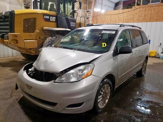 Photo 2 from auction – 2010 TOYOTA SIENNA LE with VIN 5TDJK4CC7AS033474