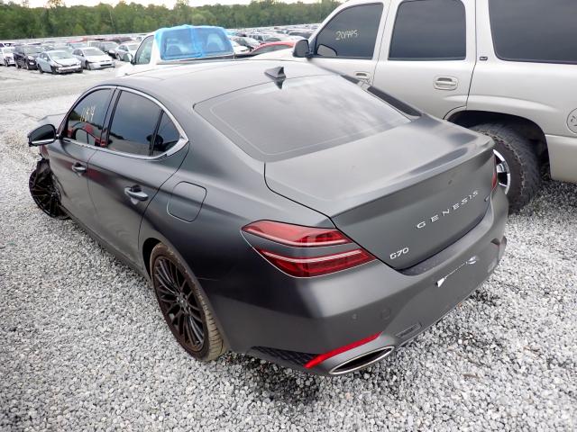 Фото 3 с аукциона – 2022 GENESIS G70 LAUNCH с VIN KMTG14TE0NU083327