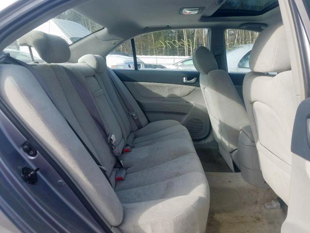 Photo 6 from auction – 2006 HYUNDAI SONATA GLS with VIN 5NPEU46C26H152005