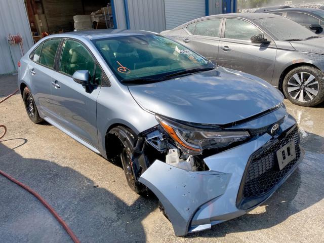 Photo 1 from auction – 2021 TOYOTA COROLLA LE with VIN 5YFEPMAE7MP202140