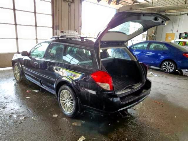 Photo 3 from auction – 2008 SUBARU OUTBACK 2. with VIN 4S4BP63C184346281