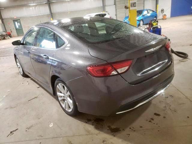 Photo 3 from auction – 2015 CHRYSLER 200 LIMITE with VIN 1C3CCCAB4FN728345
