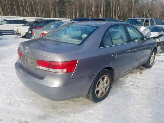 Photo 4 from auction – 2006 HYUNDAI SONATA GLS with VIN 5NPEU46C26H152005