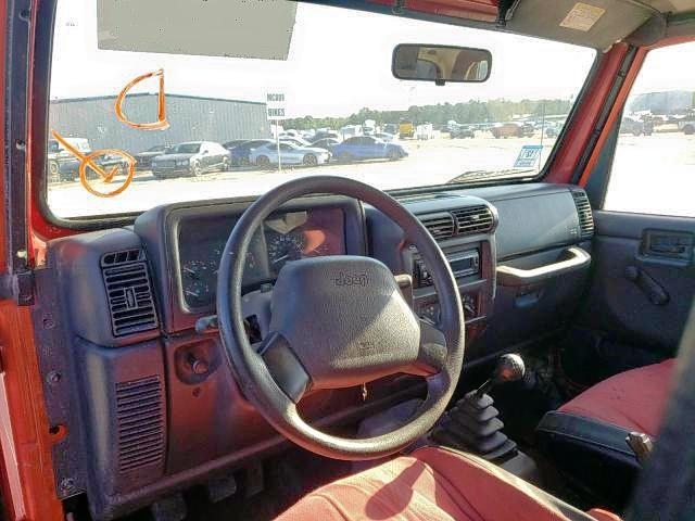 Photo 10 from auction – 2001 JEEP WRANGLER / with VIN 1J4FA49S91P349289