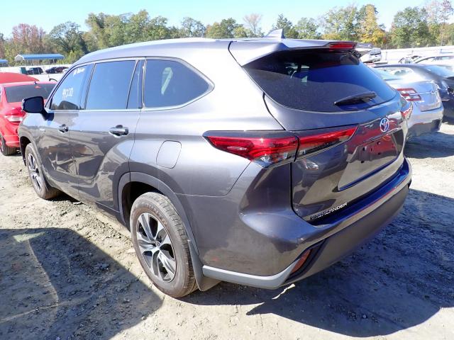 Фото 3 с аукциона – 2021 TOYOTA HIGHLANDER с VIN 5TDGBRCH5MS526044