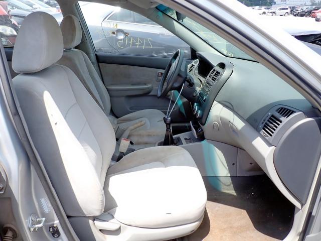 Photo 5 from auction – 2007 KIA SPECTRA EX with VIN KNAFE121575473443