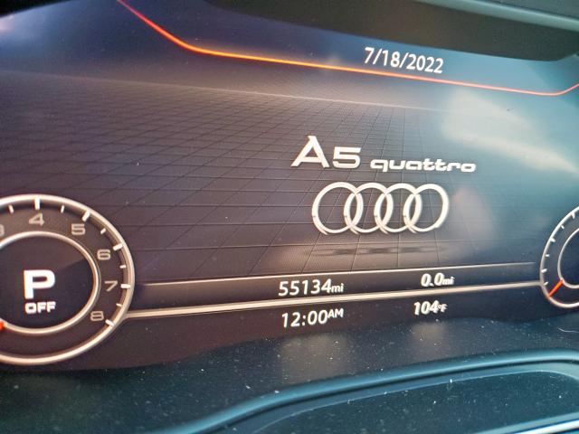 Photo 8 from auction – 2018 AUDI A5 PREMIUM with VIN WAUTNAF58JA072063