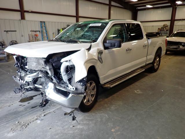 Photo 2 from auction – 2022 FORD F150 SUPER with VIN 1FTFW1ED7NFA28036