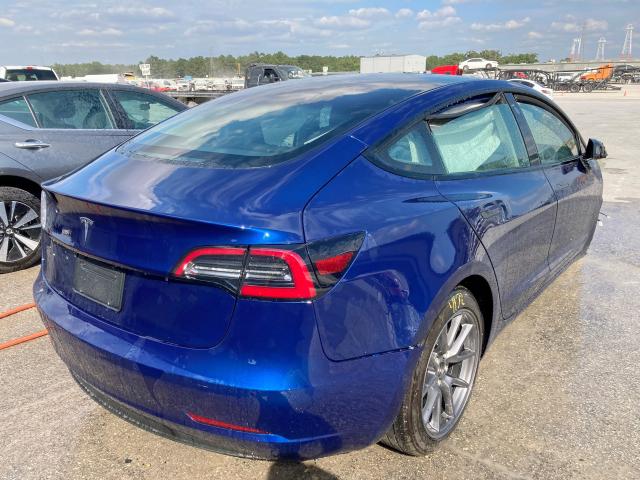 Photo 4 from auction – 2022 TESLA MODEL 3 with VIN 5YJ3E1EA4NF191212