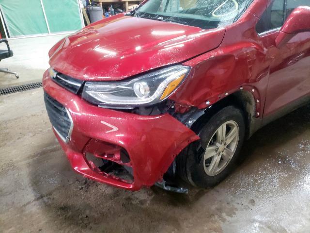 Photo 9 from auction – 2019 CHEVROLET TRAX 1LT with VIN 3GNCJPSB7KL238684