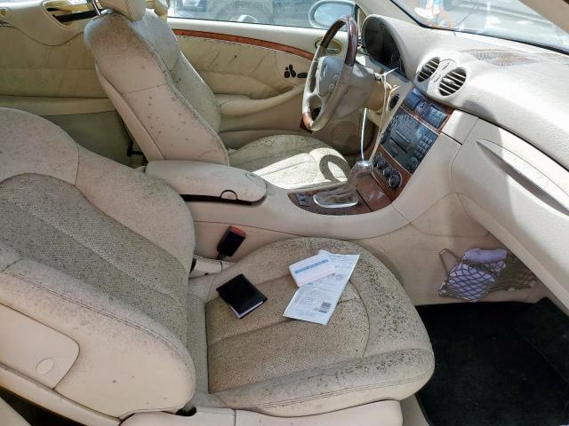 Photo 5 from auction – 2005 MERCEDES-BENZ CLK 320 with VIN WDBTK65J95F136223