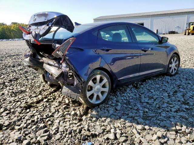 Photo 4 from auction – 2013 HYUNDAI ELANTRA with VIN 5NPDH4AE6DH379218