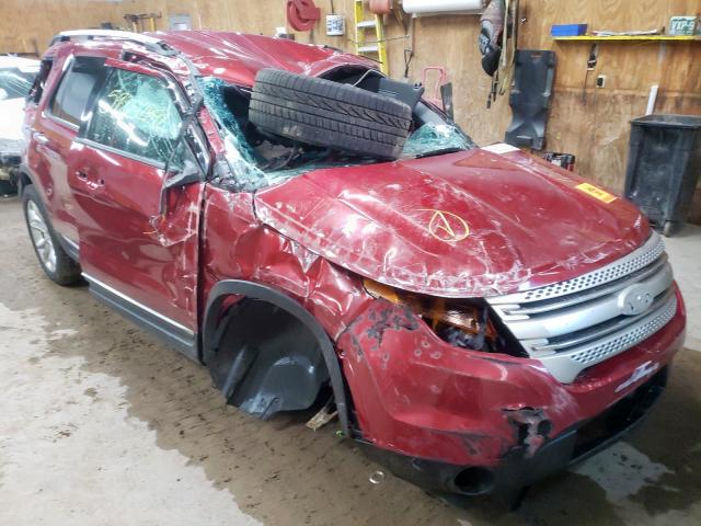 FORD EXPLORER X 2014 with VIN 1FM5K8D81EGB09026 - Photo from auction