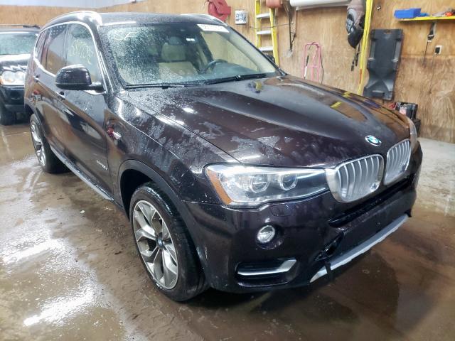 Photo 1 from auction – 2016 BMW X3 XDRIVE2 with VIN 5UXWY3C59G0N87688