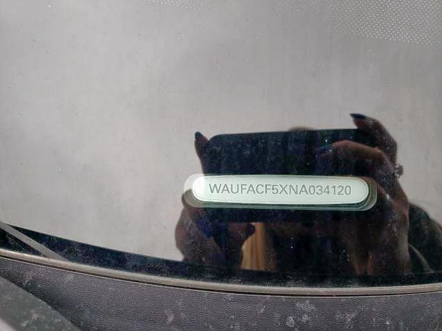 Photo 9 from auction – 2022 AUDI A5 PREMIUM with VIN WAUFACF5XNA034120