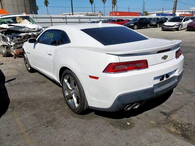 Photo 3 from auction – 2014 CHEVROLET CAMARO LT with VIN 2G1FC1E38E9256368