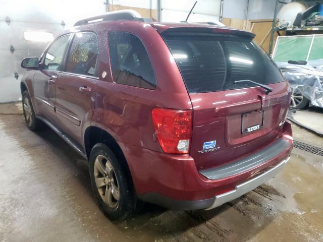 Photo 3 from auction – 2008 PONTIAC TORRENT with VIN 2CKDL33F386288215