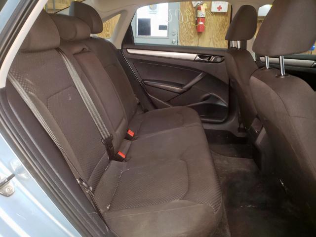 Photo 6 from auction – 2012 VOLKSWAGEN PASSAT S with VIN 1VWAP7A39CC086393