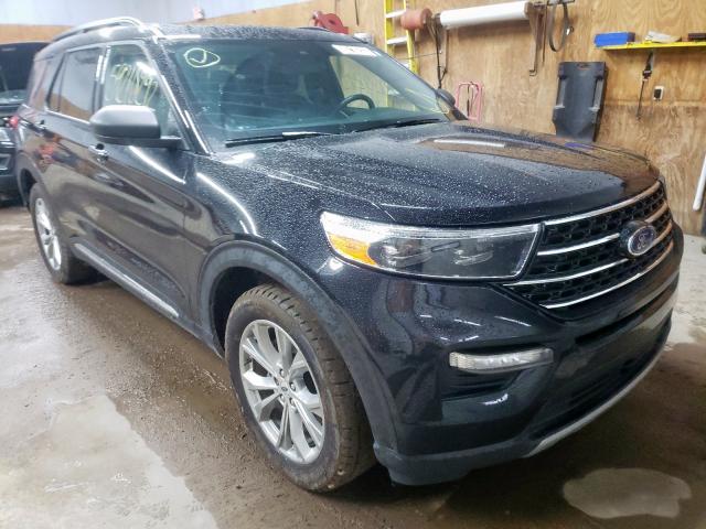 FORD EXPLORER X 2020 with VIN 1FMSK8DH9LGB43554 - Photo from auction