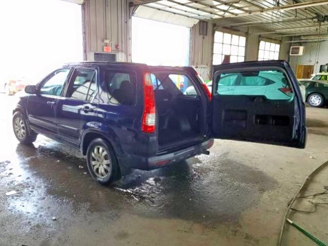 Photo 3 from auction – 2006 HONDA CR-V EX with VIN SHSRD78876U426933