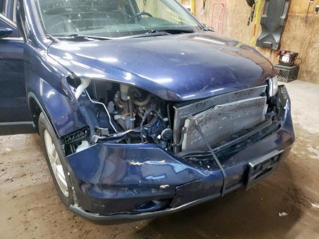 Photo 9 from auction – 2011 HONDA CR-V EXL with VIN 5J6RE4H71BL016267