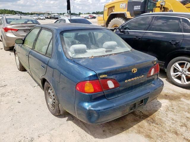 TOYOTA COROLLA VE 1999 with VIN 2T1BR12E1XC112657 - Photo from auction