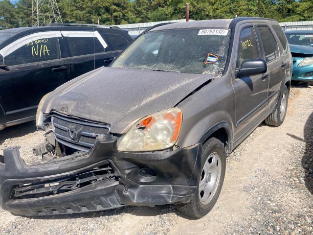 Photo 2 from auction – 2006 HONDA CR-V LX with VIN JHLRD68526C028083