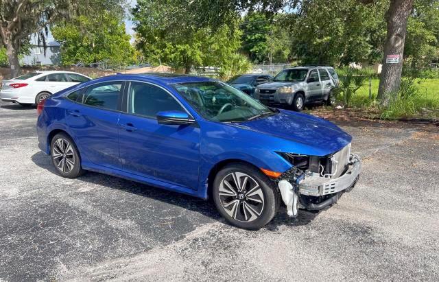 HONDA CIVIC EX 2017 with VIN 19XFC1F39HE208678 - Photo from auction