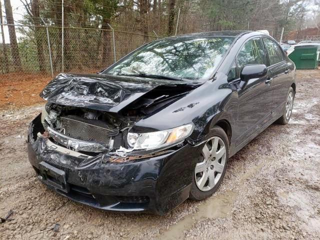Photo 2 from auction – 2009 HONDA CIVIC LX with VIN 19XFA16539E026144