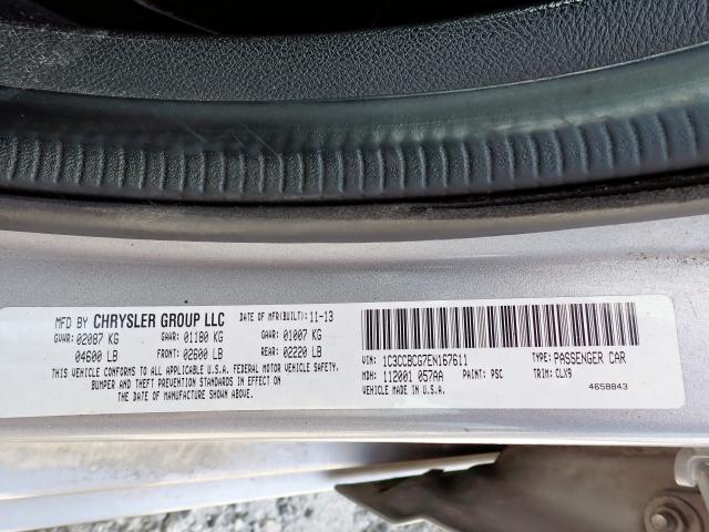 Photo 10 from auction – 2014 CHRYSLER 200 LIMITE with VIN 1C3CCBCG7EN167611