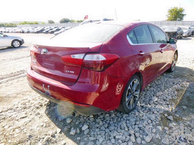 Photo 4 from auction – 2015 KIA FORTE EX with VIN KNAFX4A86F5341820