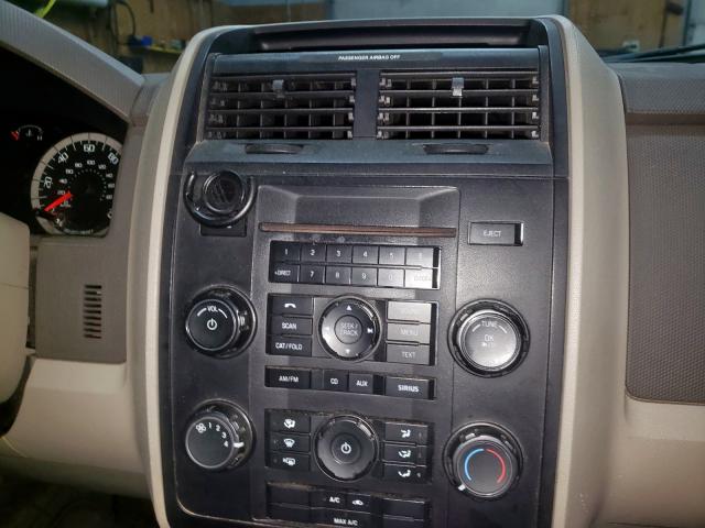 Photo 9 from auction – 2010 FORD ESCAPE XLS with VIN 1FMCU9C71AKD34733