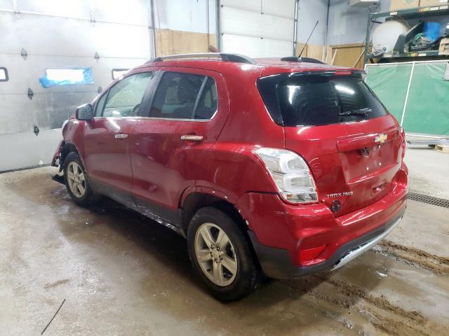 Photo 3 from auction – 2019 CHEVROLET TRAX 1LT with VIN 3GNCJPSB7KL238684