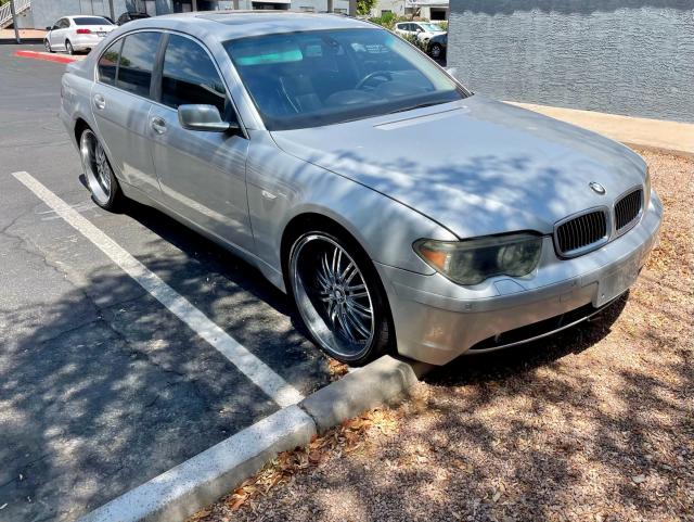 BMW 745 I 2003 with VIN WBAGL63413DP63758 - Photo from auction