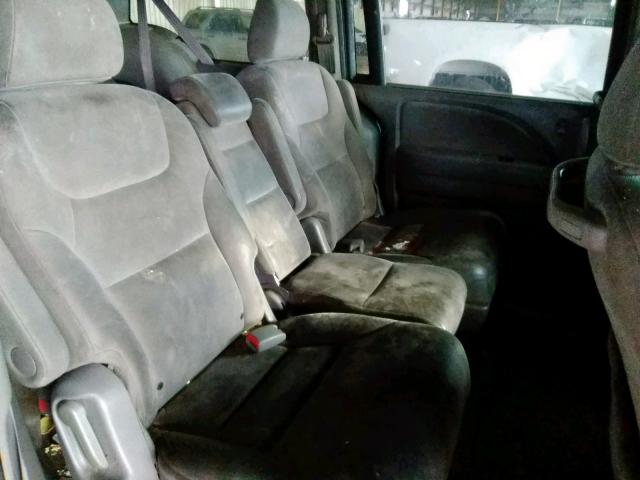 Photo 6 from auction – 2010 HONDA ODYSSEY EX with VIN 5FNRL3H45AB022411