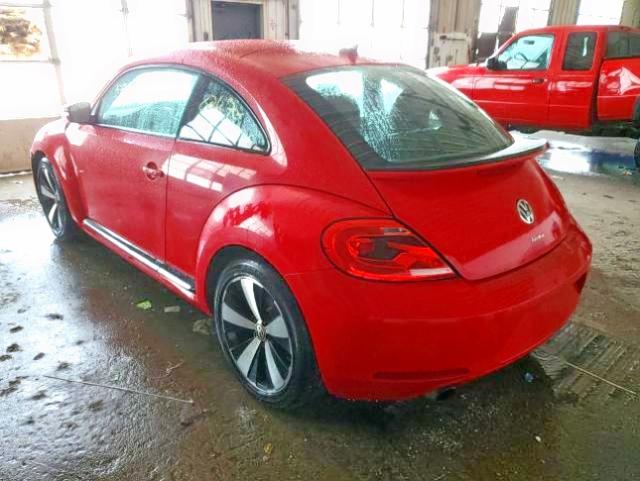 Photo 3 from auction – 2012 VOLKSWAGEN BEETLE TUR with VIN 3VWVA7AT3CM608629