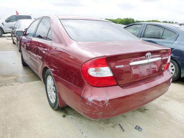 Photo 3 from auction – 2003 TOYOTA CAMRY LE with VIN 4T1BF30K03U057611