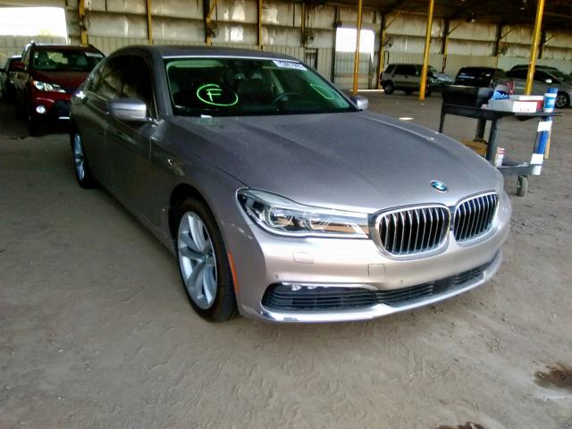 Photo 1 from auction – 2016 BMW 750I XDRIV with VIN WBA7F2C59GG417096