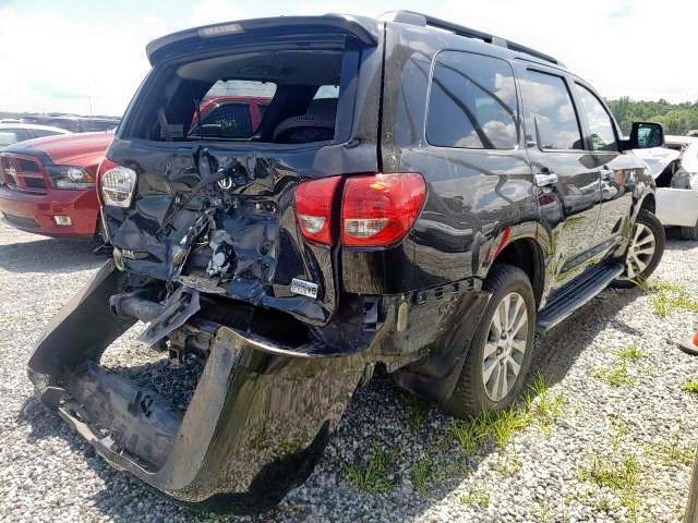 Photo 4 from auction – 2016 TOYOTA SEQUOIA LI with VIN 5TDKY5G17GS062659