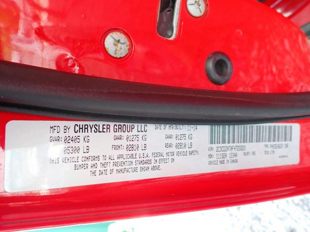 Photo 10 from auction – 2015 DODGE CHALLENGER with VIN 2C3CDZAT0FH723323