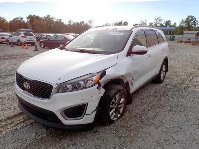 Photo 2 from auction – 2016 KIA SORENTO LX with VIN 5XYPG4A37GG077883
