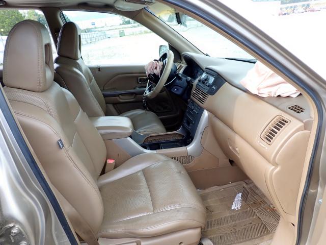 Photo 5 from auction – 2005 HONDA PILOT EXL with VIN 5FNYF185X5B039792