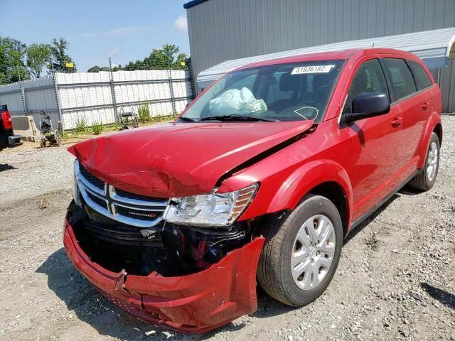 Photo 2 from auction – 2015 DODGE JOURNEY SE with VIN 3C4PDCAB0FT587459