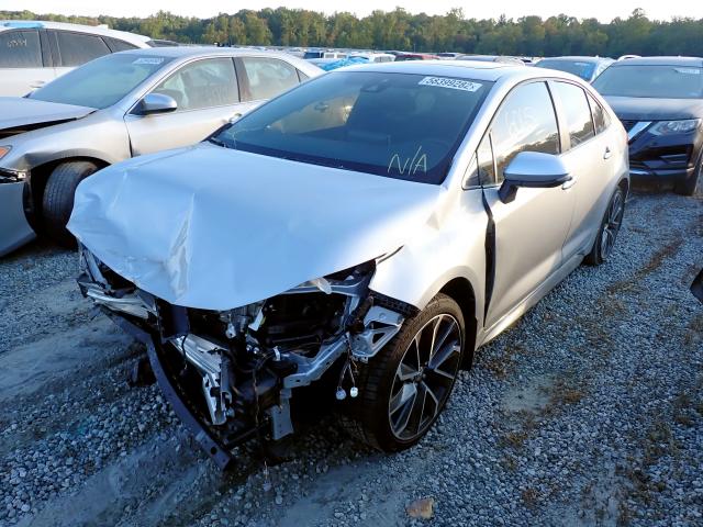 Photo 2 from auction – 2021 TOYOTA COROLLA SE with VIN JTDP4MCE2MJ055261